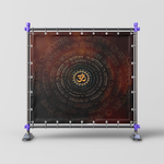 Shiva Mandala Backdrop
