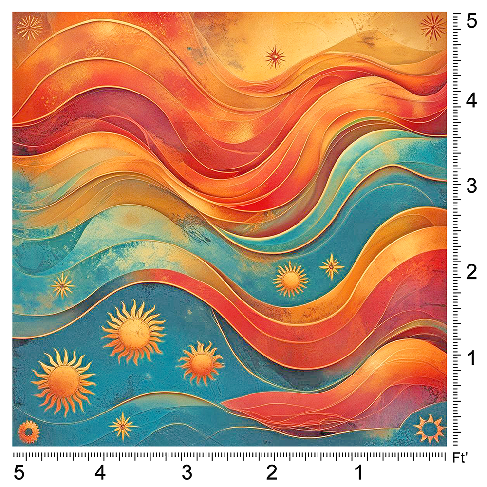 Rhythms of Sun and Waves