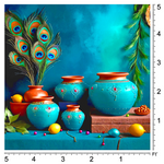 Shobha Saje Matke Backdrop