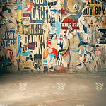 Grunge Poster Wall Backdrop