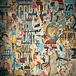 Urban Grunge Poster Wall