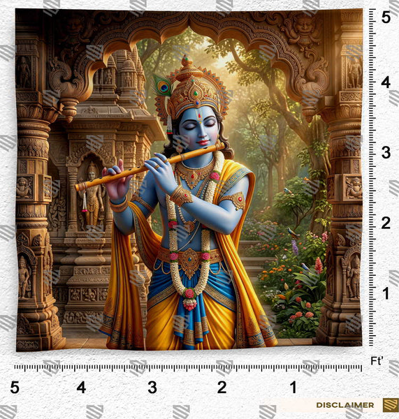 Venuvan Darshan Krishna Photography Backdrop second image