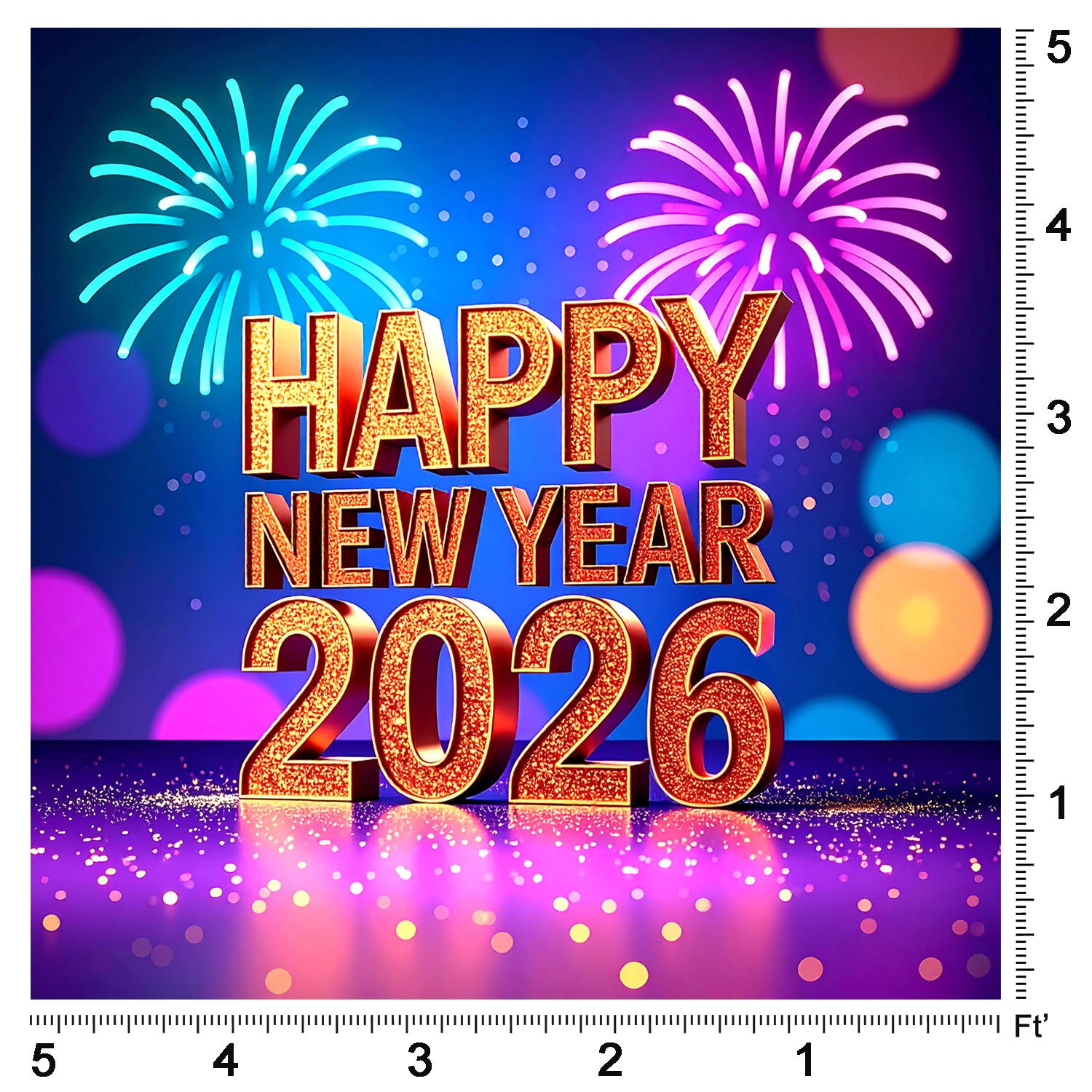 Vibrant New Year Glow