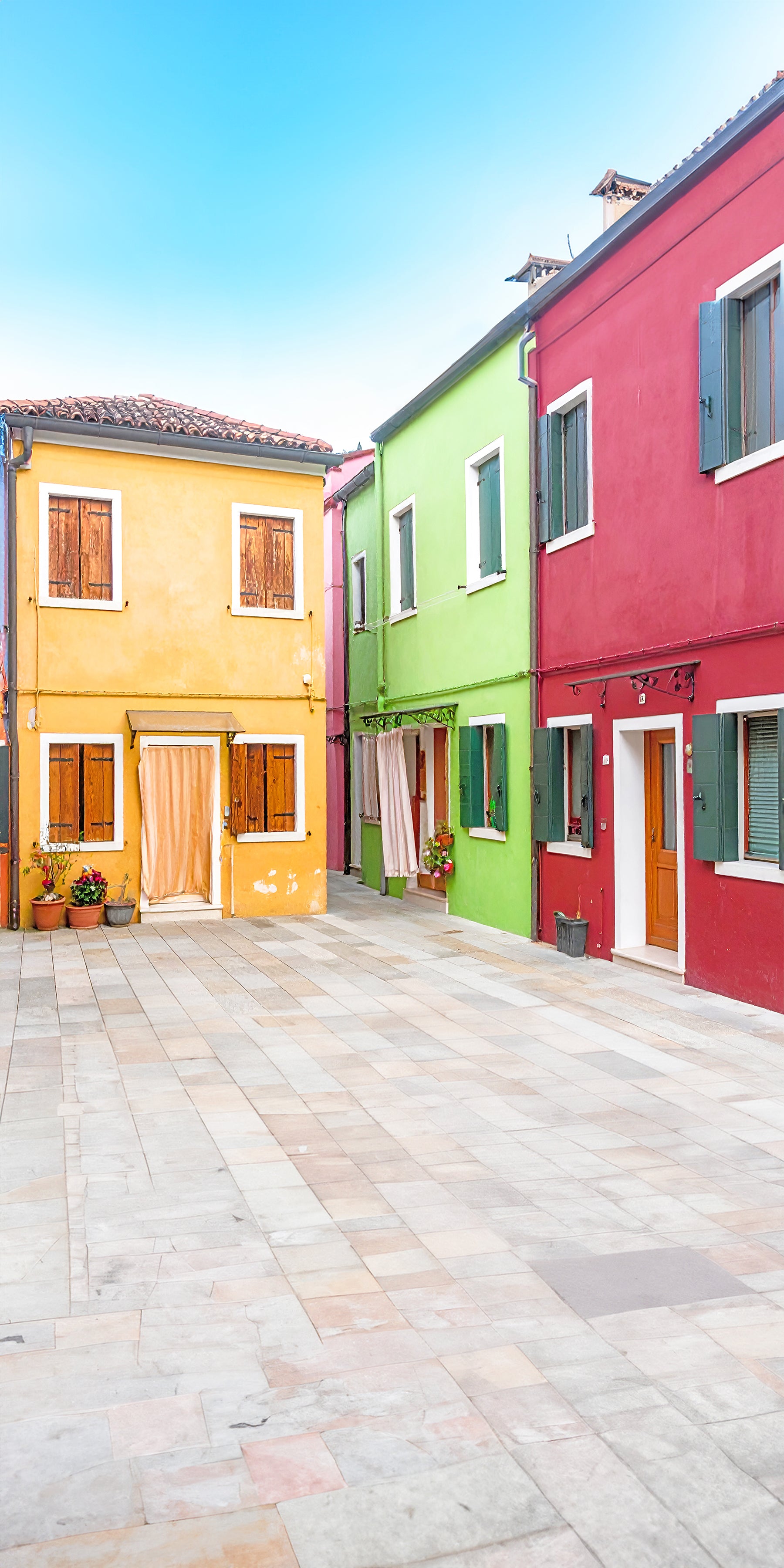 Vibrant Street – Colors of Joy and Life