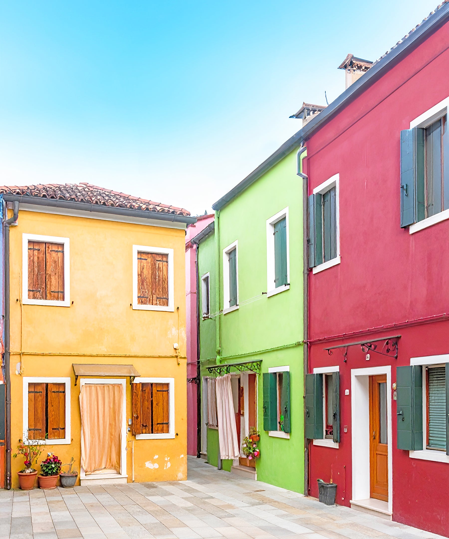 Vibrant Street – Colors of Joy and Life