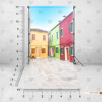 Street of Joy and Life Backdrop
