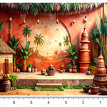 Tropical Baby Photography Backdrop