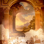 Vintage Archway Faded Elegance Backdrop