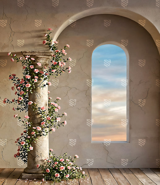 Vintage Floral Corner