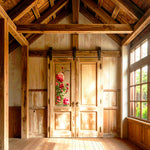 Vintage Wooden Charm Backdrop