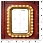 Vintage-inspired background for studio portrait photography