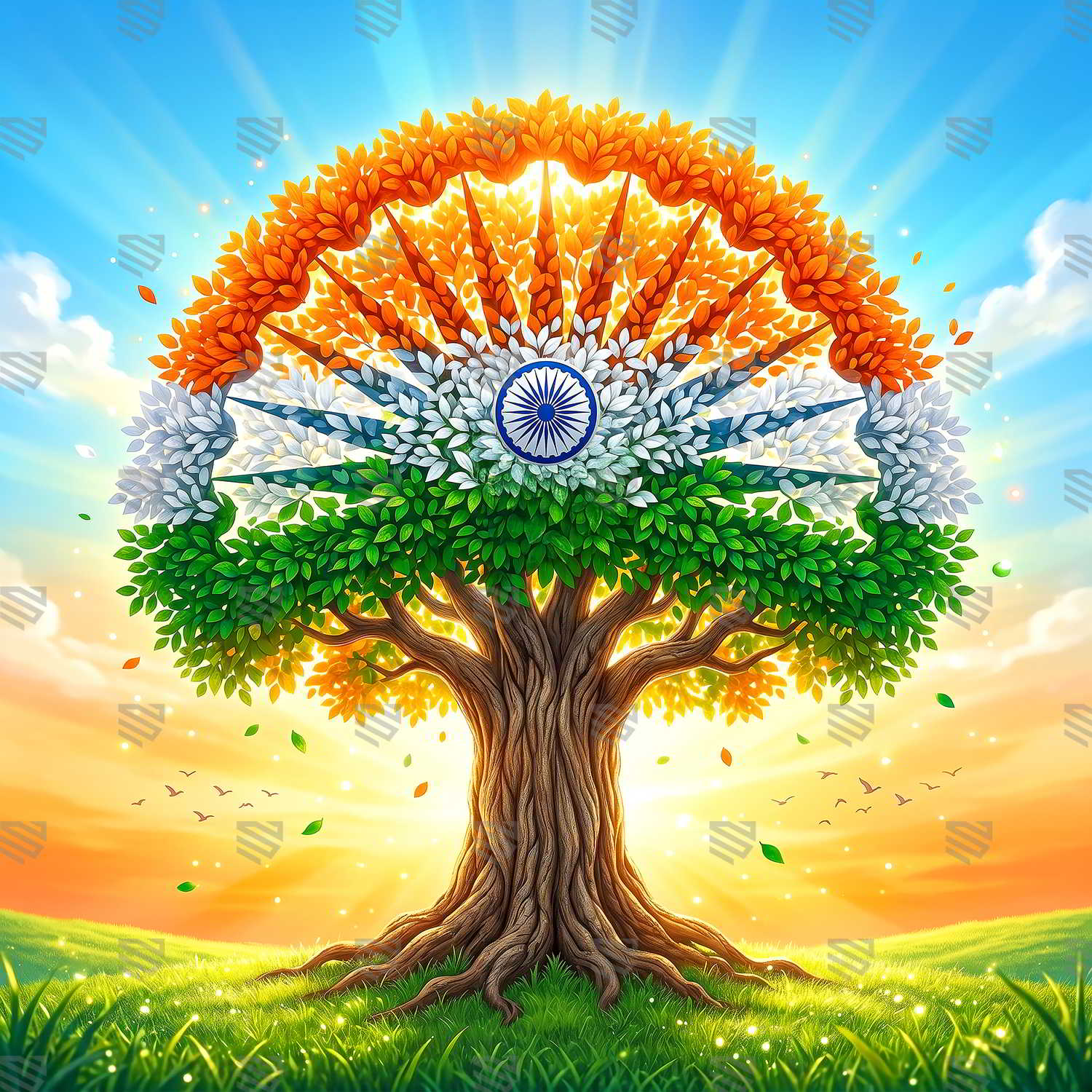 Virasat Jeevan Vriksh Heritage Tree Backdrop