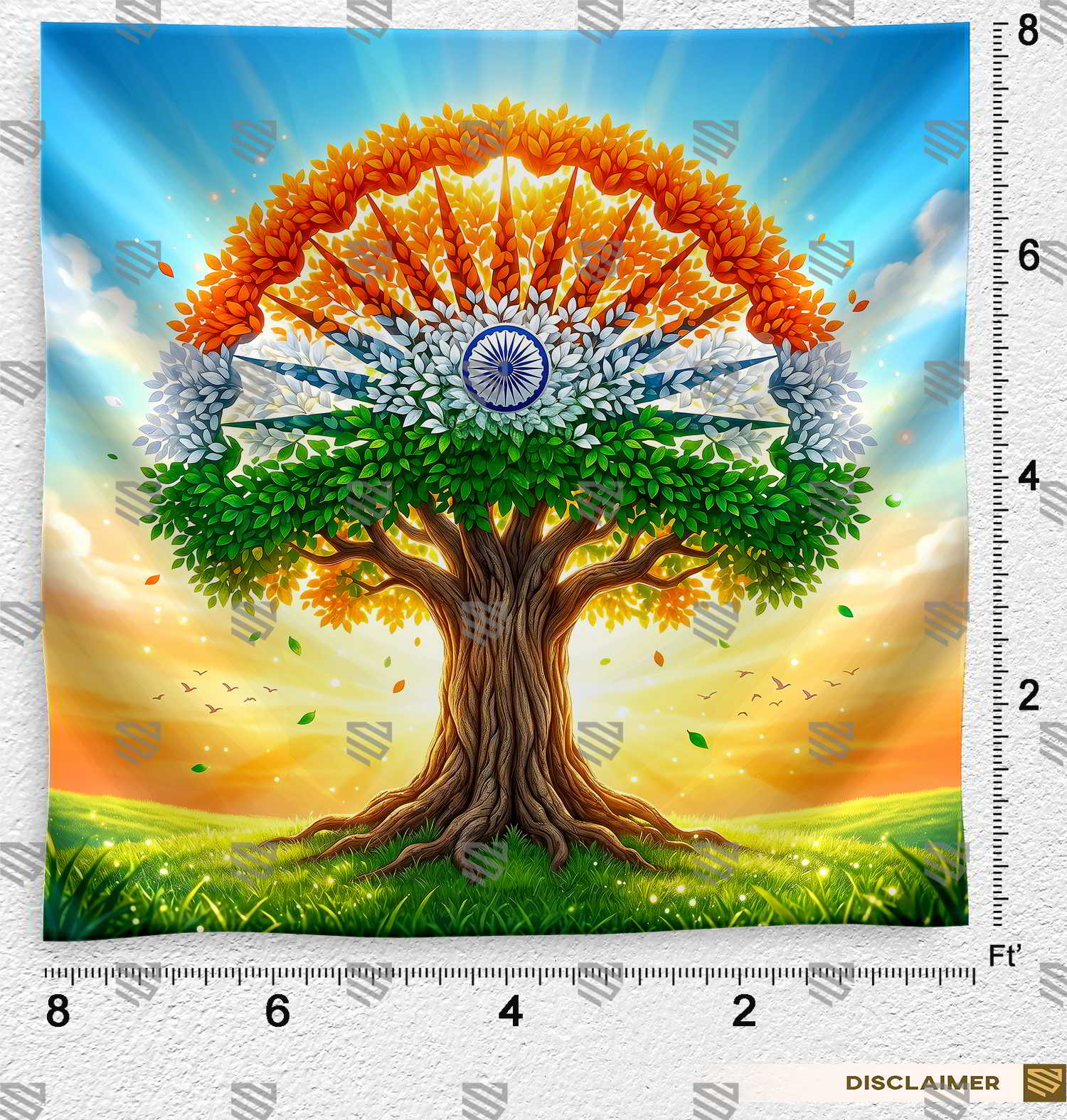 Indian Heritage Tree Backdrop