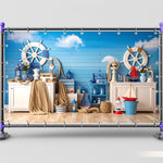 Coastal Decor Baby Backdrop