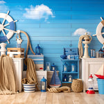 Voyage Coastal Decor Backdrop
