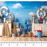Seaside Voyage Backdrop
