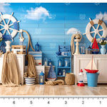 Coastal Baby Photoshoot Backdrop