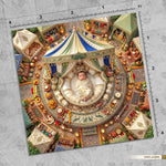 Divine festival court Newborn Baby Krishna Janmashtami Backdrop