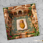 Vrindavan Palace Garden Newborn Baby Photography Backdrop