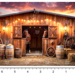 Rustic Stable Baby Backdrop