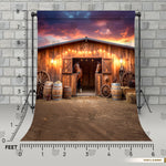 Stable Charm Baby Background Backdrop