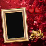 Happy Wedding Anniversary Backdrop