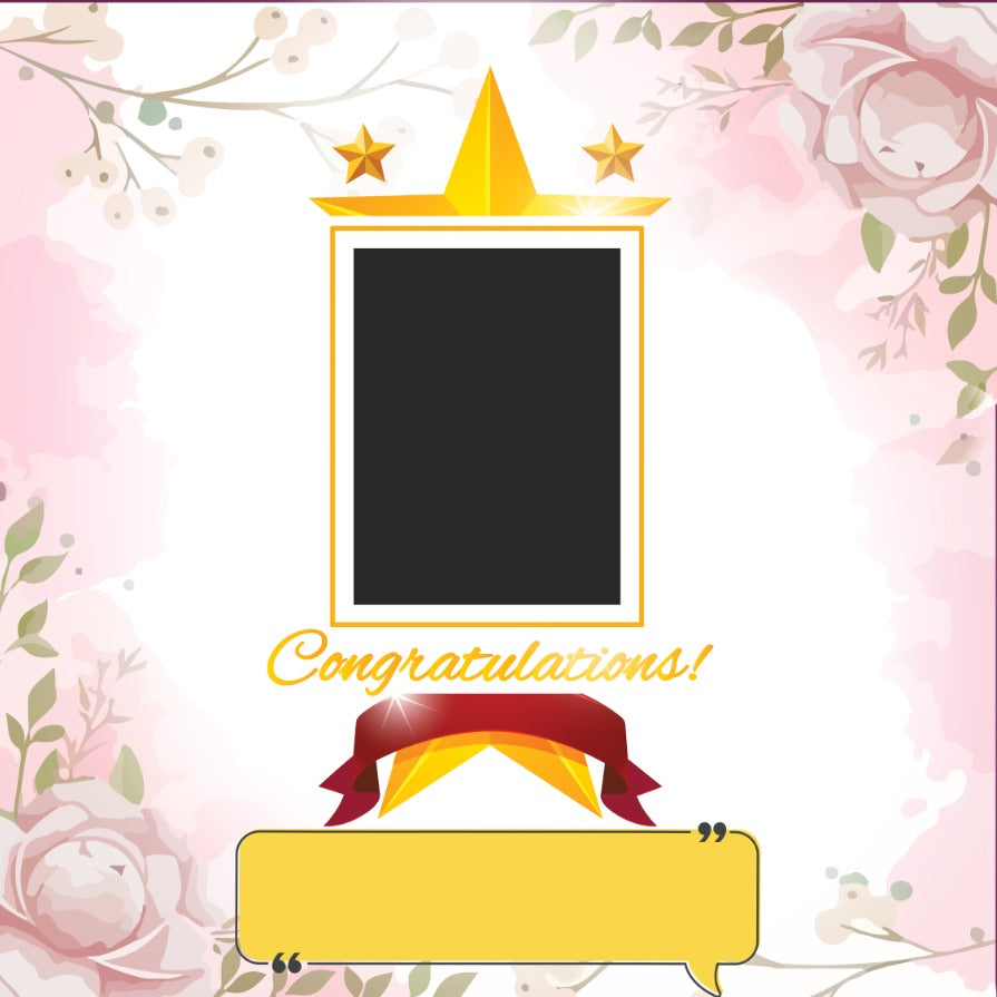 Custom Achievement Celebration Frame