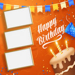 Birthday Memories Photo Frame Backdrop