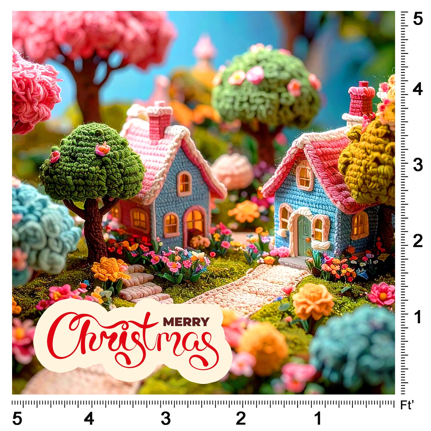 Whimsical Christmas Village