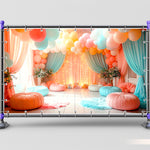 Pastel Paradise Baby Backdrop