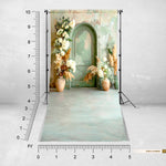 Rustic Flower Backdrop