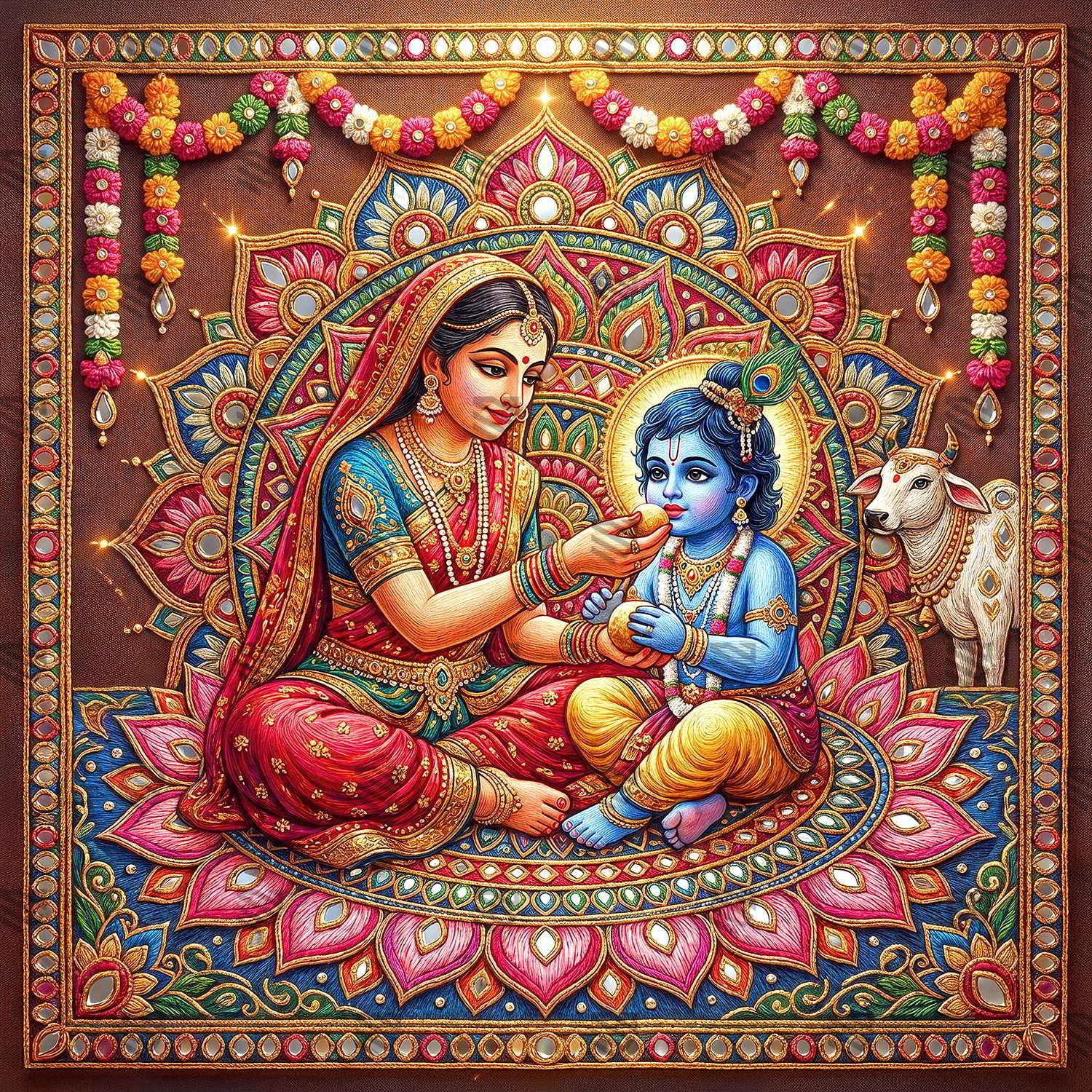 Yashoda Vatsalya Backdrop