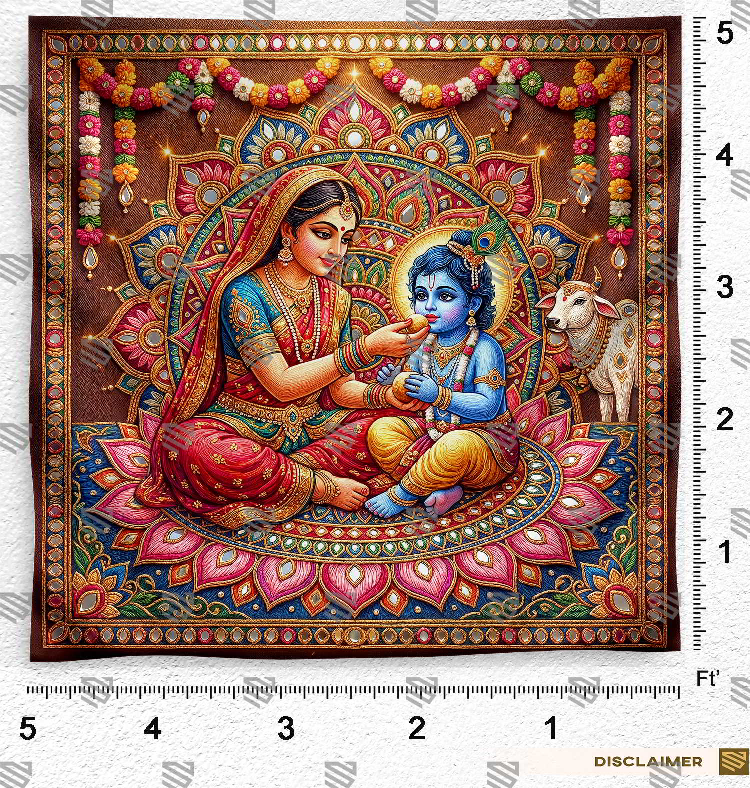 Yashoda Krishna Backdrop