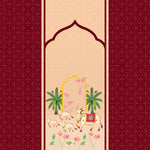 Gau Aur Kamal Vatika Backdrop