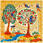 Kalamkari Vanraj Charm Backdrop