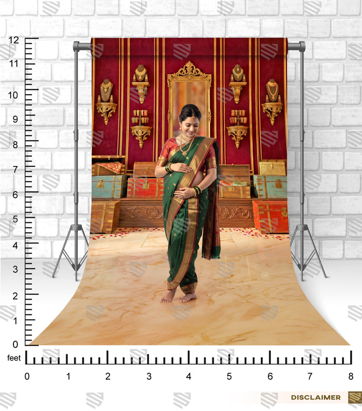 Royal Jewelry Gallery Maternity Photography Backdrop