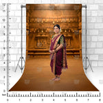 Temple Bells Pregnancy Photoshoot Backdrop