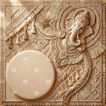 Traditional Ganesh Baby Photoshoot Backdrop