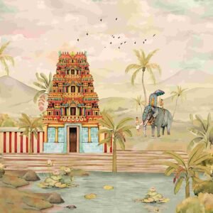 Divine Tranquility of the Southern Temple