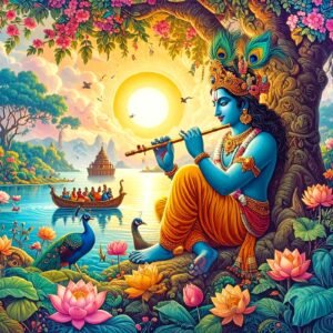 Krishna Ki Madhur Bansuri Ke Saath Divya Saanjh