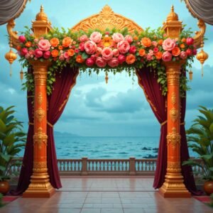 Regal Mandap by the Sea