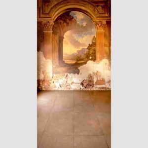 Vintage Archway – Faded Elegance of Time